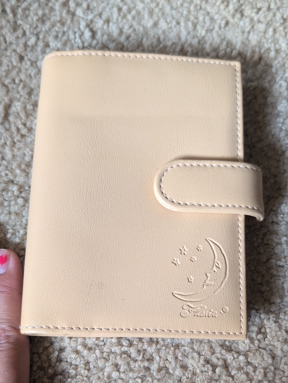 Day-Timer Hand Sized Organizer With Card & Pen Holder & Notes Section